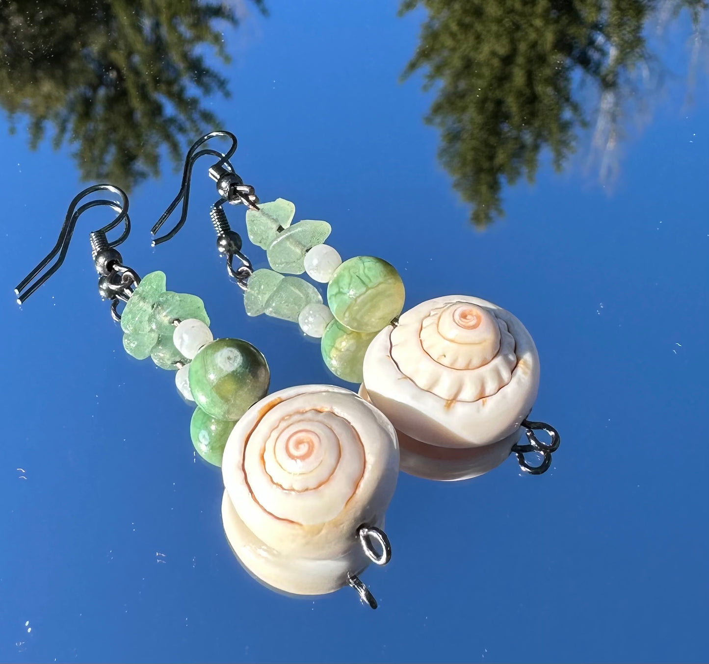 Aventurine Peridot Shell