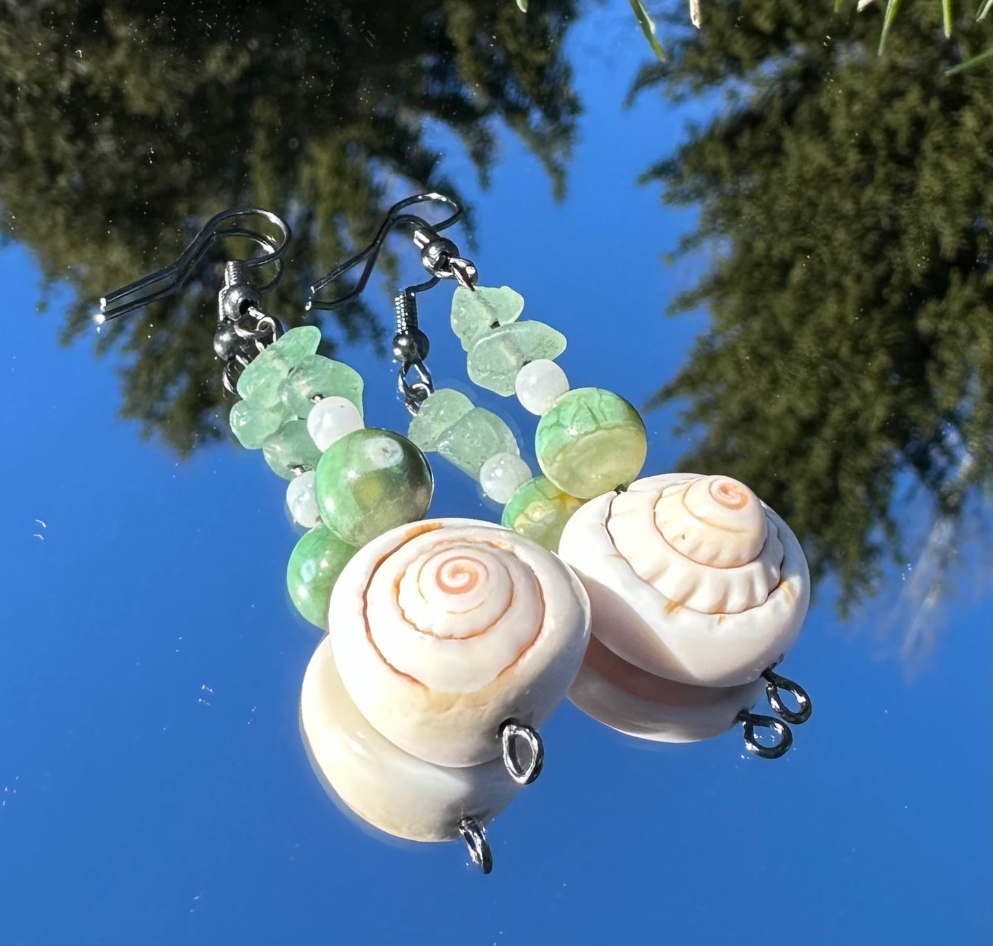 Aventurine Peridot Shell