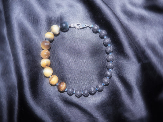 Lava Rock Tigers Eye